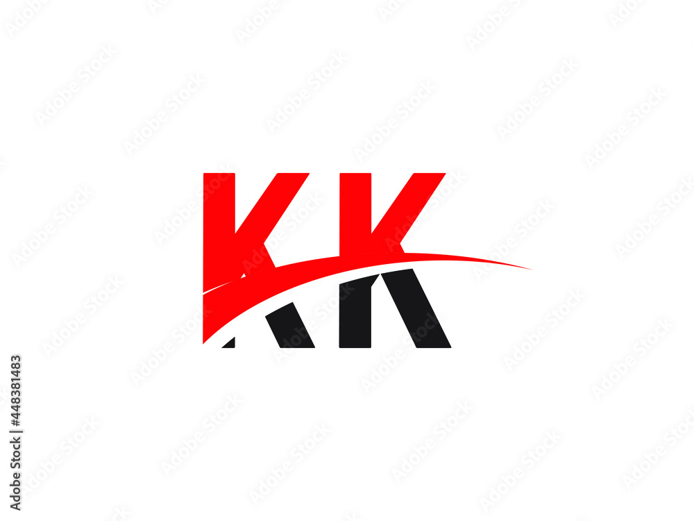 KK Letter Initial Logo Design Template KK Letter Initial Logo Design Template
