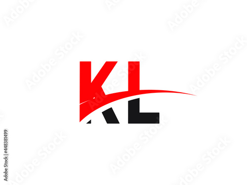 Free Download KL Letter Initial Logo Design Template - GFXLoad