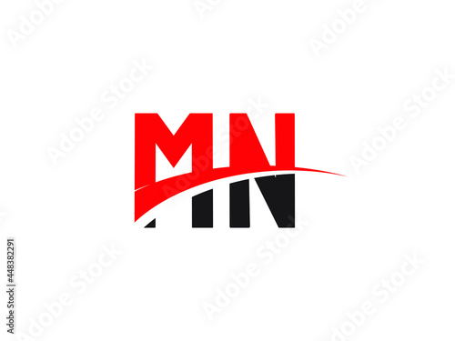 MN Letter Initial Logo Design Template Free Download MN Letter Initial Logo Design Template - GFXLoad