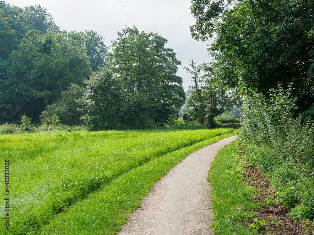 Das Dorf Gemen im westlichen Münsterland