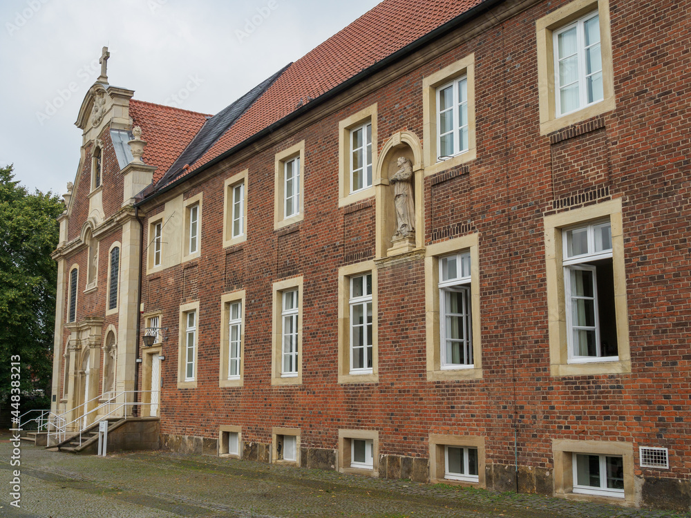 Das Dorf Gemen im westlichen Münsterland