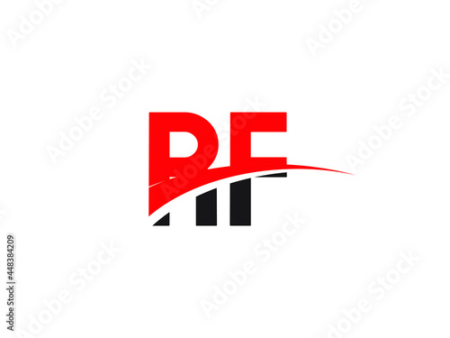 RF Letter Initial Logo Design Template