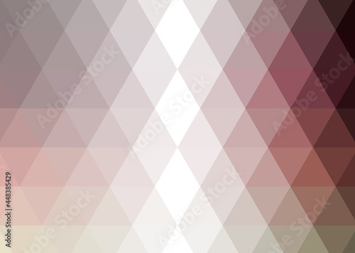 Abstract color Low-Polygones Generative Art background illustration