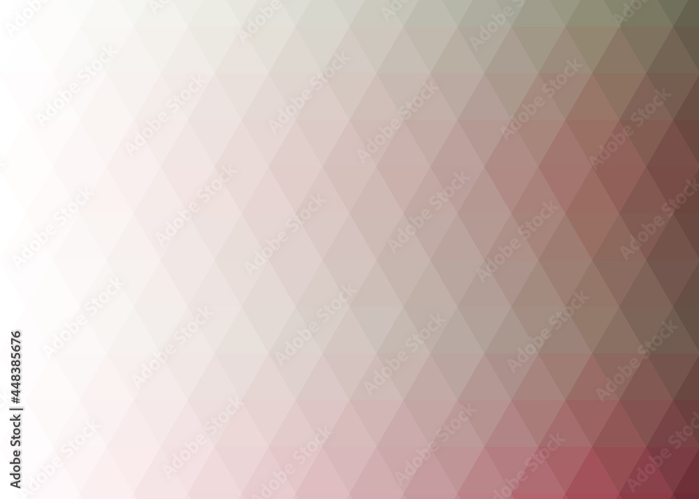 Fototapeta premium Abstract color Low-Polygones Generative Art background illustration