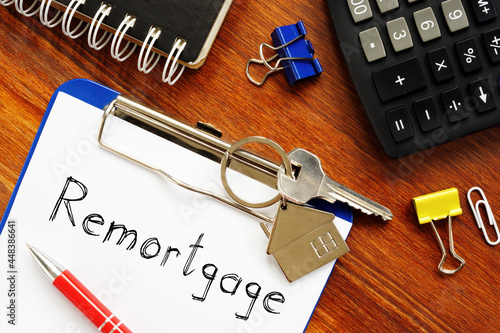 Remortgage is shown on the business photo using the text photo