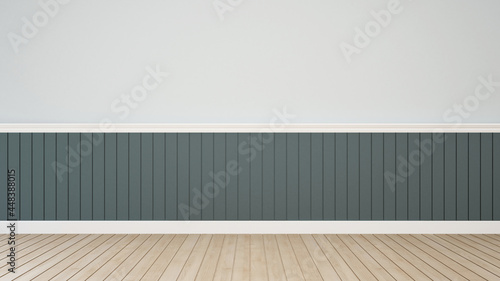 Empty room design for property development business. Empty room for advertising illustration. 3D Illustration