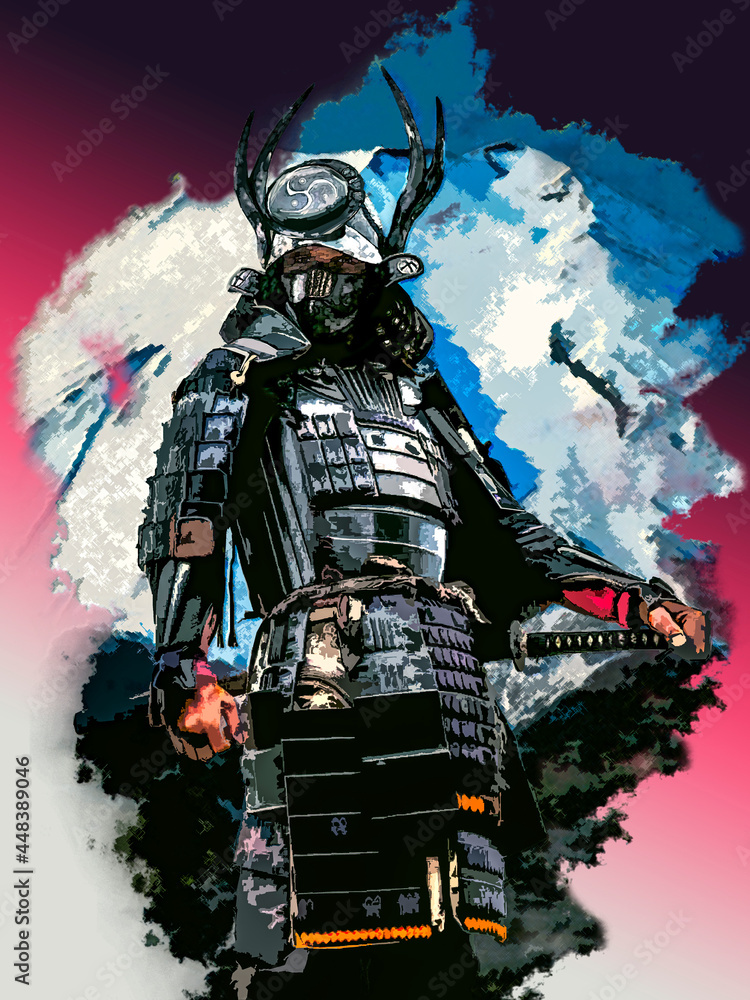 Samurai goes to the dojo. Nothing extra. Samurai goes to the dojo. Nothing extra.
