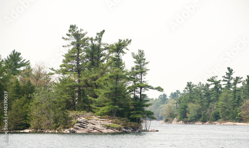 Wani Bay Anchorage in Georgian Bay Ontario Canada photo