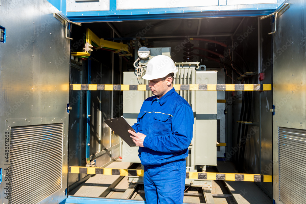 Execution of electrical measuring works on the power transformer Execution of electrical measuring works on the power transformer