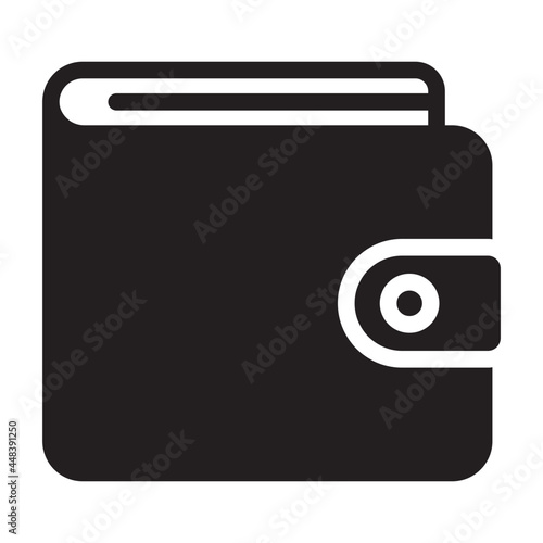 wallet glyph icon