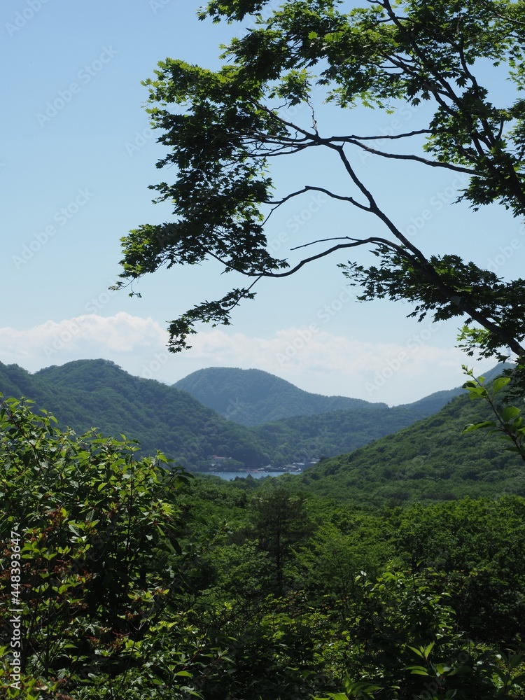 View from the vicinity of Haruna Plateau View from the vicinity of Haruna Plateau