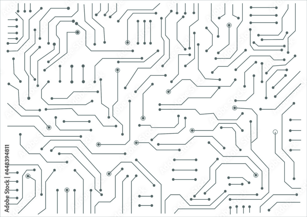 Geometric background and high tech circuit board connection system Geometric background and high tech circuit board connection system