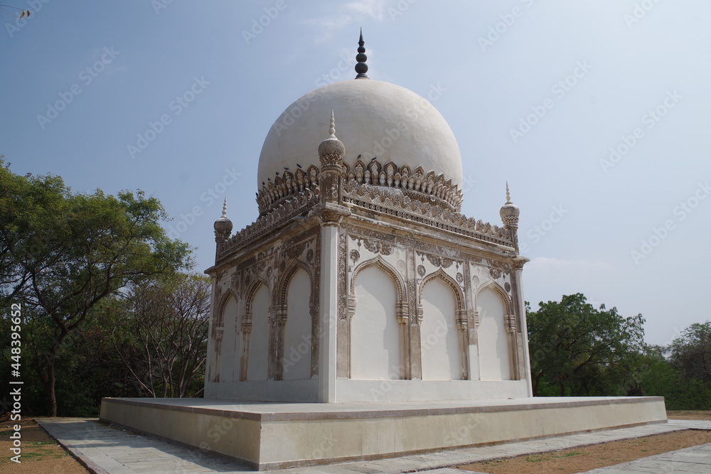 Fototapeta premium インド ハイデラバード クトゥブ・シャヒ・トンブス