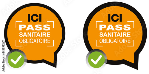 ILLUSTRATION PASS SANITAIRE OBLIGATOIRE