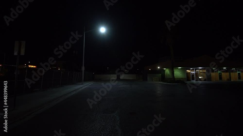 Las Vegas Fremont St Downtown Hyperlapse Driving Time Lapse Nevada USA