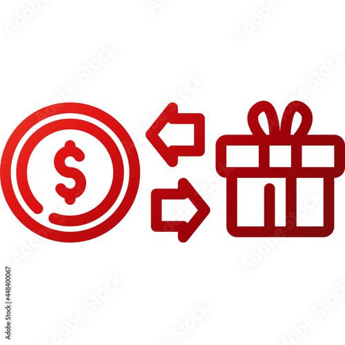 cashback gradient icon