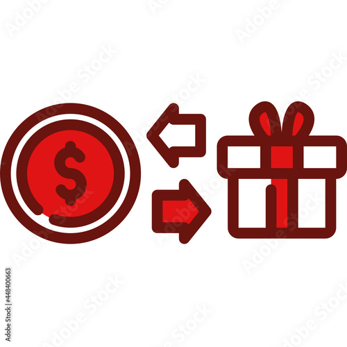 cashback line icon