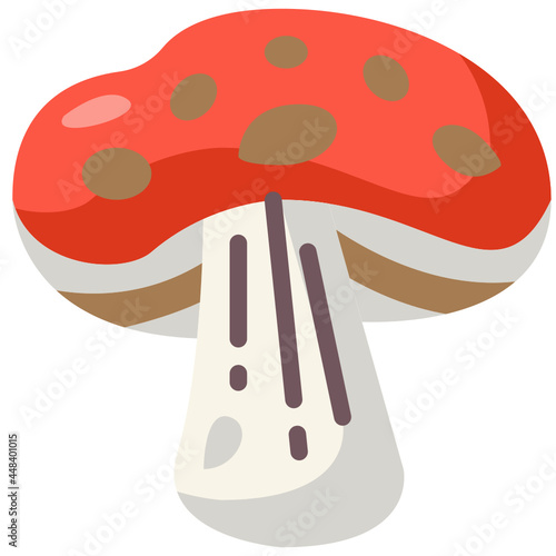 mushroom flat icon