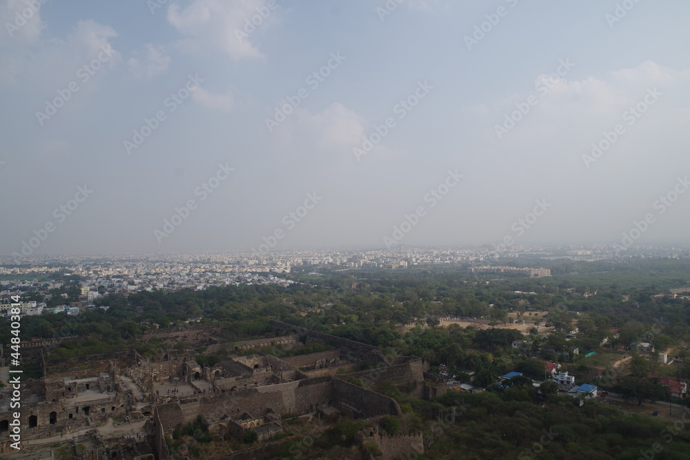 Fototapeta premium インド ハイデラバードのゴールコンダフォート