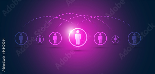 icone, gruppo, utenti, persone, leader
