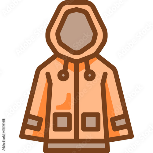 raincoat Two Tone icon