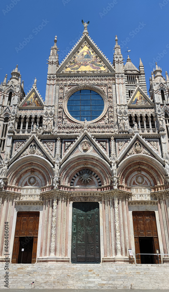 The beautiful Cathedral of Siena