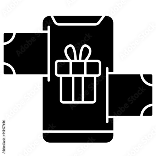 cashback solid icon