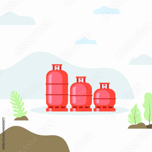 gas cylinder LPG tank petroleum gas container fuel fire oxygen cylinder medical cylinder 