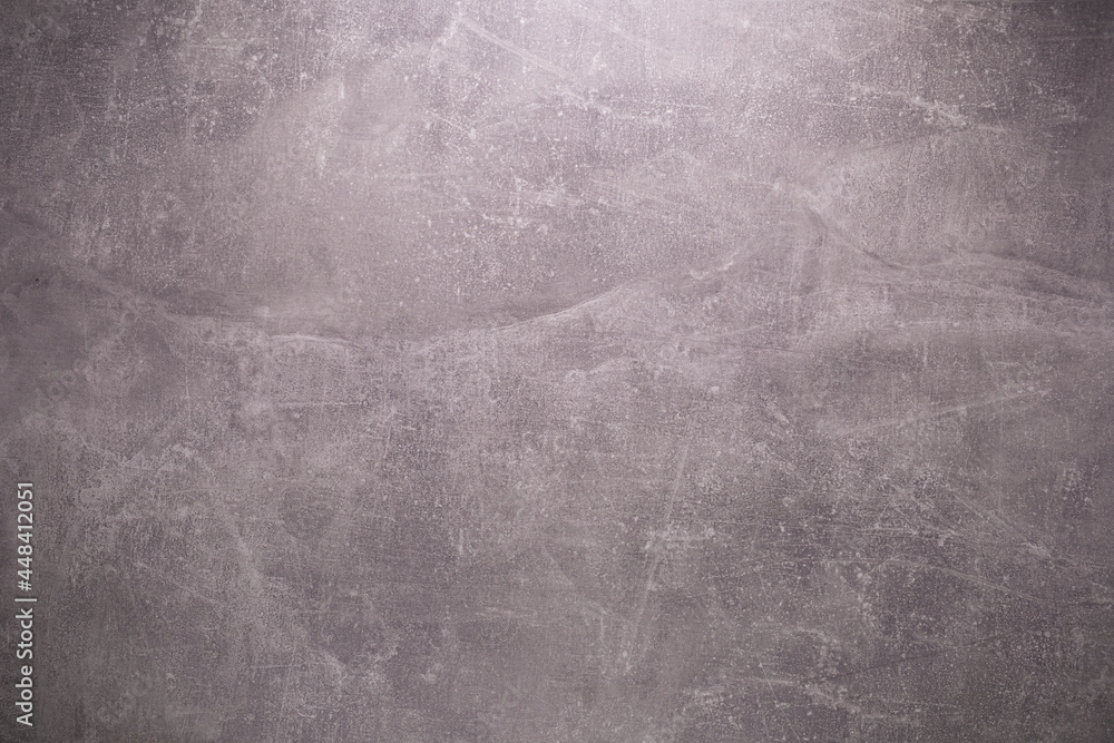 Naklejka premium Abstract painted gray background texture. Front view of grey chipboard