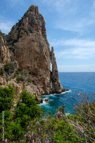 Punta Pedra Longa bei Baunei Sardinien Italien