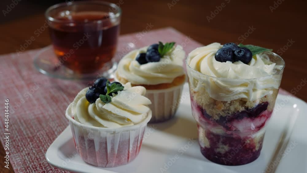 Sweet dessert. Desserts. Sweet pleasure Sweet dessert. Desserts. Sweet pleasure