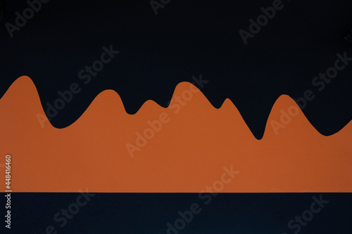 Black and orange Halloween background photo