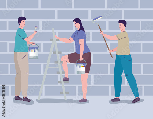 working painters and remodeling