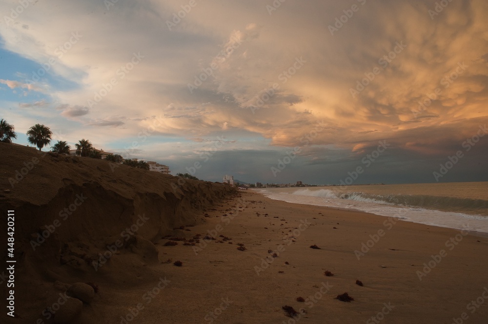After the storm comes the calm. Storm Skies. Mediterranean coast, Peñíscola After the storm comes the calm. Storm Skies. Mediterranean coast, Peñíscola