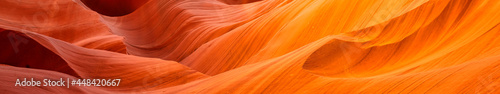 abstract sandstone background wall in famous antelope canyon near Page, Arizona, USA