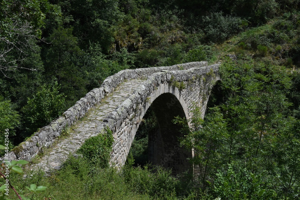 Pont du Diable, Chalencon, Auvergne, France