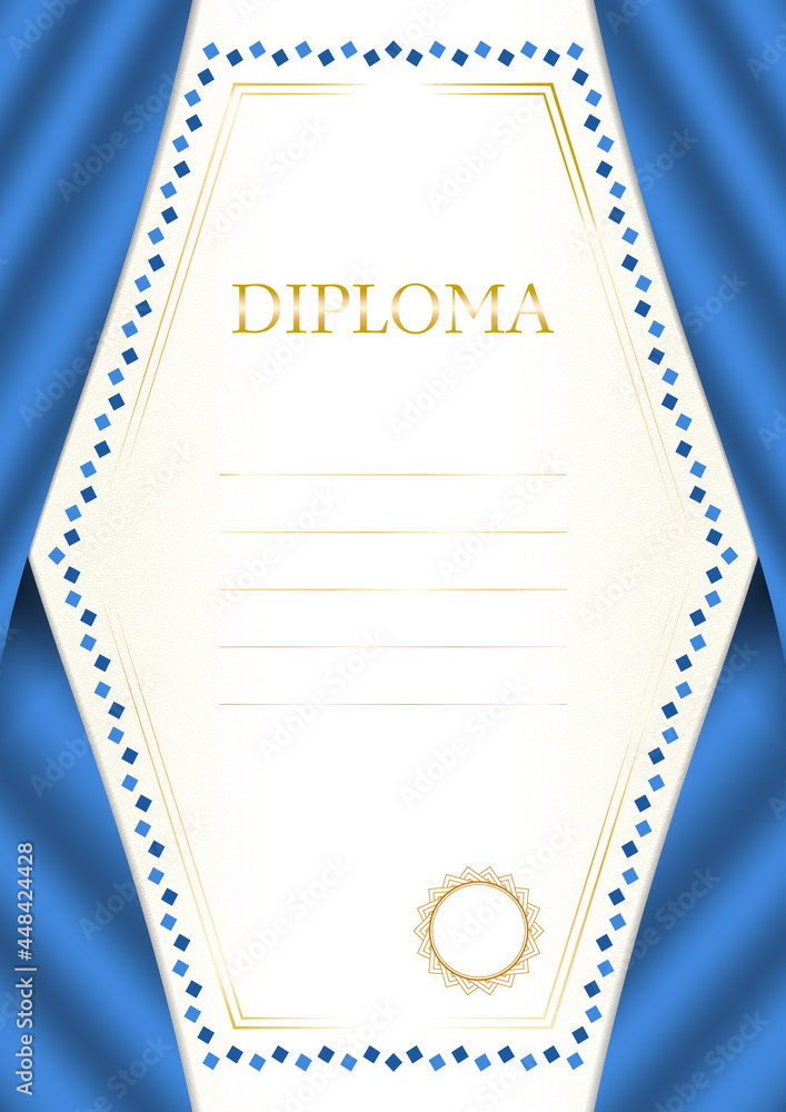 Obraz premium Vertical frame and border with Somalia flag