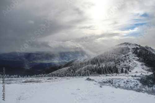 Snowstorm on Mount Kolitza