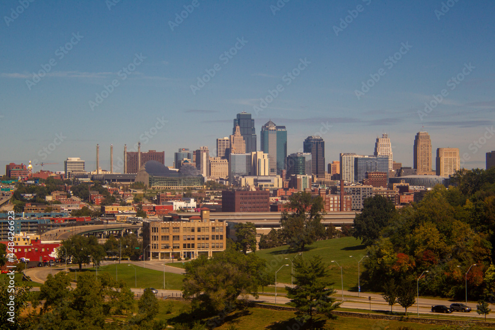 Kansas City, Missouri Skyline