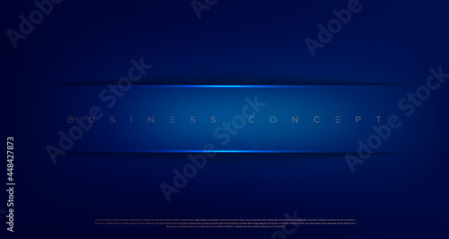 Abstract navy dark blue color lines with light effected cuts background for poster, website and design concepts. Vector illustration eps 10.