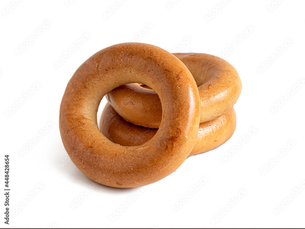 Fototapeta premium Traditional Russian bagels for tea