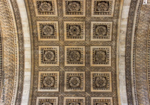 Under the Triumphal arch