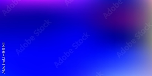 Light multicolor vector blurred template.