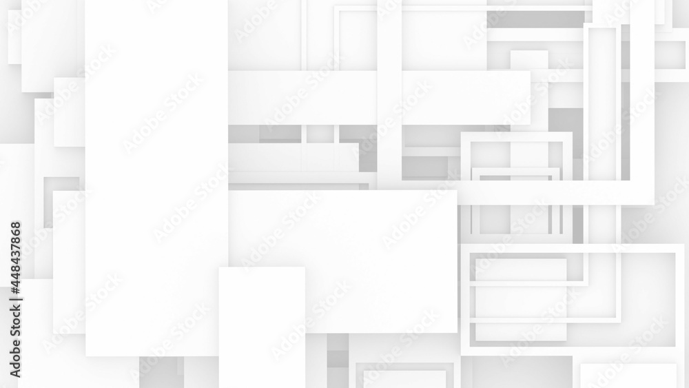 Abstract 3d geometric modern white frame for architectural backgrounad and wallpaper.3d illustration and rendering. Abstract 3d geometric modern white frame for architectural backgrounad and wallpaper.3d illustration and rendering.