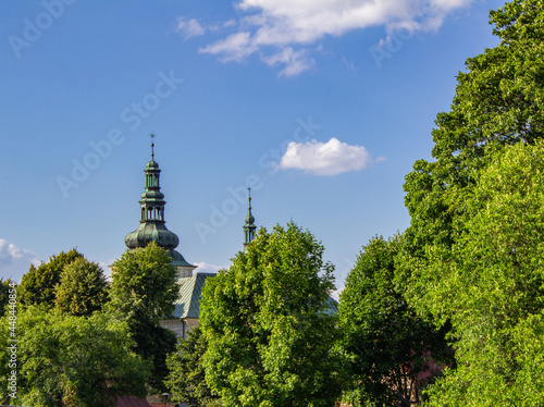 Wieża kościelna w Olsztynie k. Częstochowy