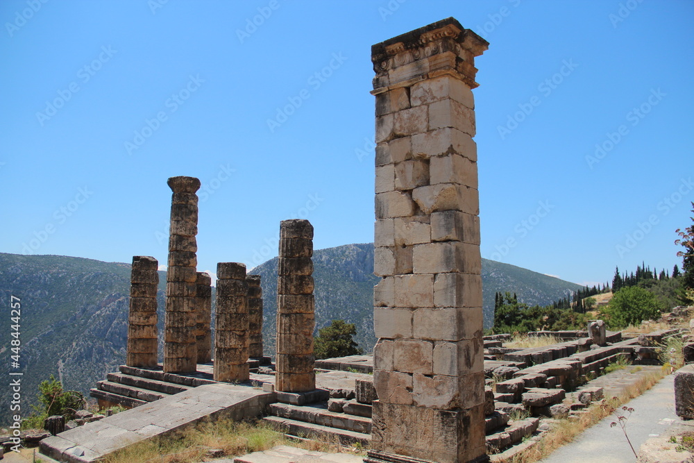  Mount Parnassus in Delphi, Greece