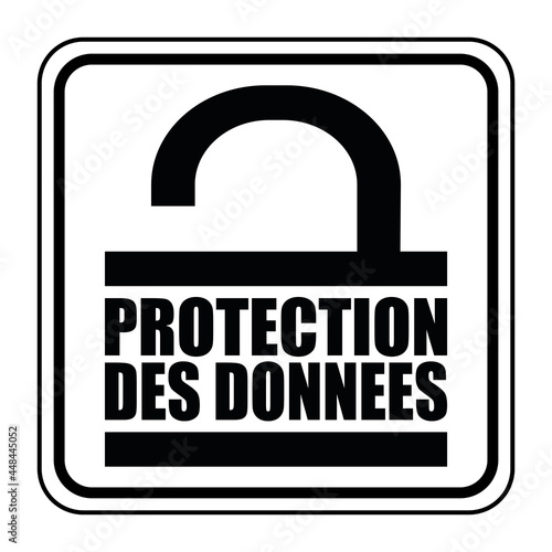 Logo protection des données.