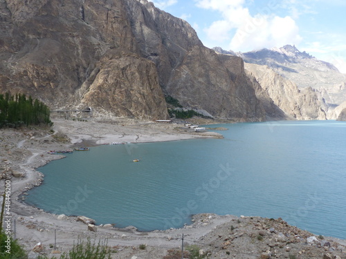 lake in the mountains in summer
