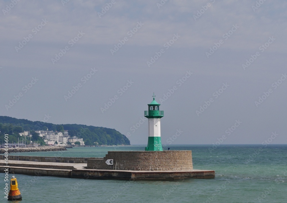 Fototapeta premium Leuchtturm von Sassnitz