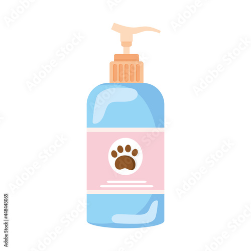 dog shampoo bottle